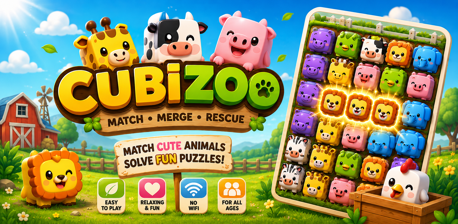 CubiZoo promotional artwork